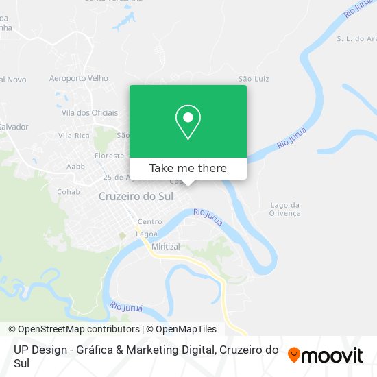 UP Design - Gráfica & Marketing Digital map