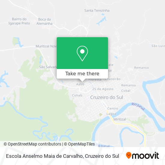 Escola Anselmo Maia de Carvalho map