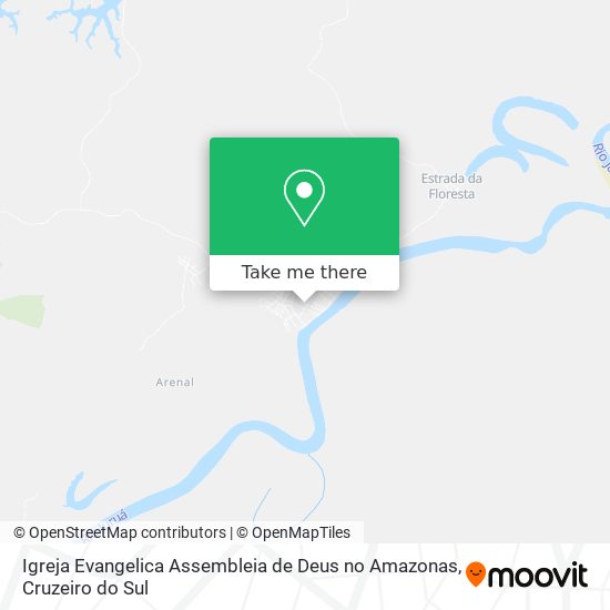 Igreja Evangelica Assembleia de Deus no Amazonas map