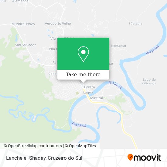 Lanche el-Shaday map
