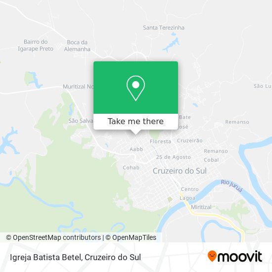 Igreja Batista Betel map