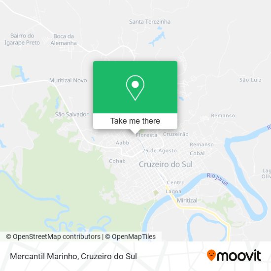 Mercantil Marinho map