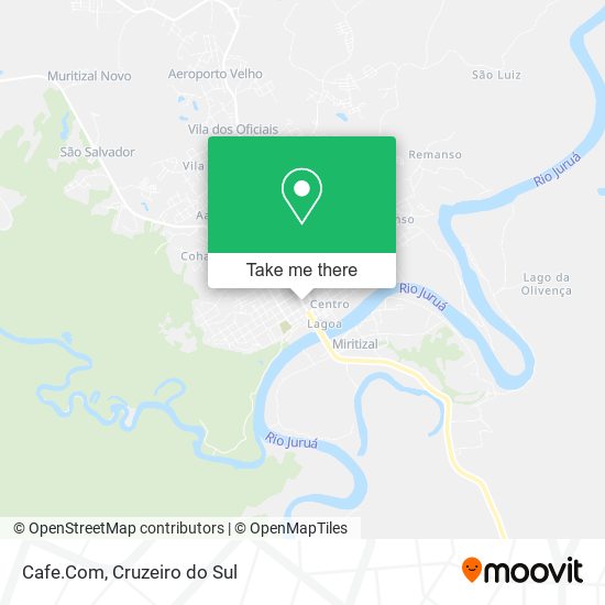 Mapa Cafe.Com