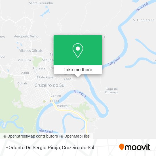 +Odonto Dr. Sergio Pirajá map