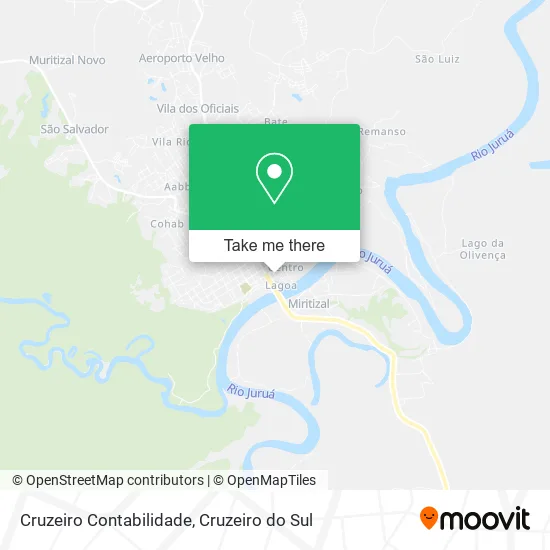 Cruzeiro Contabilidade map