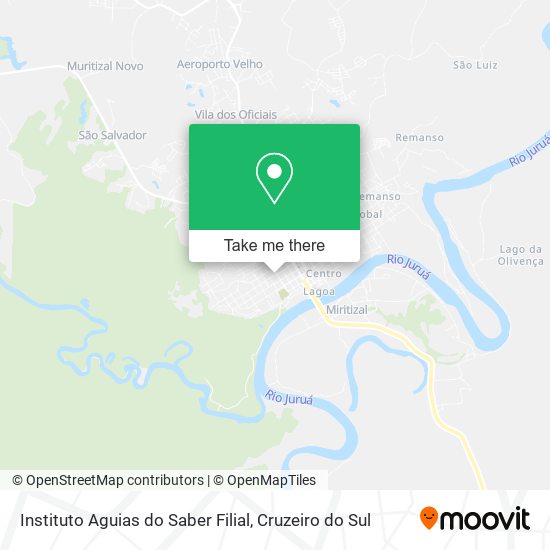 Instituto Aguias do Saber Filial map