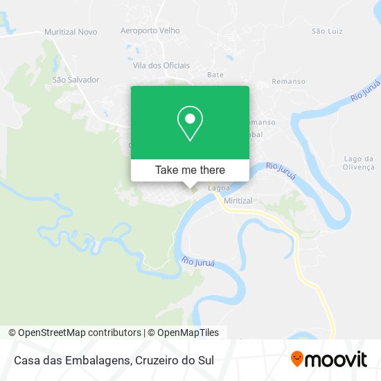 Casa das Embalagens map