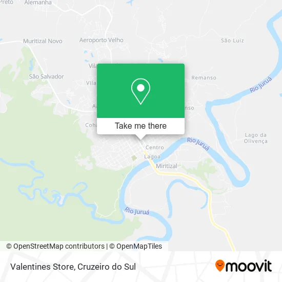Valentines Store map