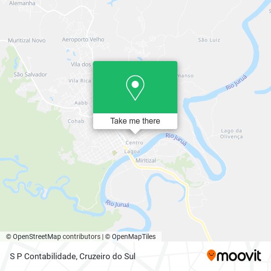 S P Contabilidade map