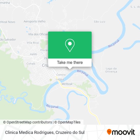 Clinica Medica Rodrigues map