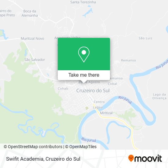 Swifit Academia map