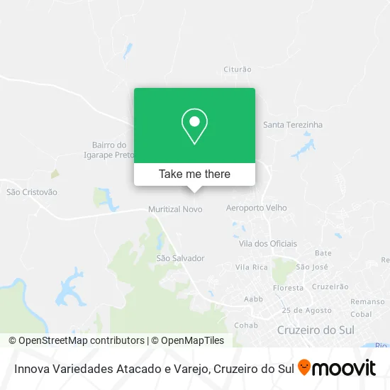 Innova Variedades Atacado e Varejo map