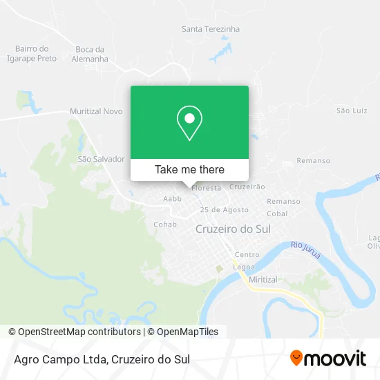 Agro Campo Ltda map