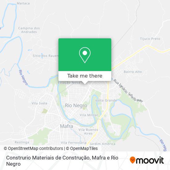 Mapa Construrio Materiais de Construção