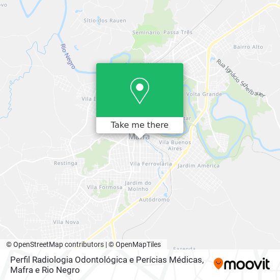 Mapa Perfil Radiologia Odontológica e Perícias Médicas