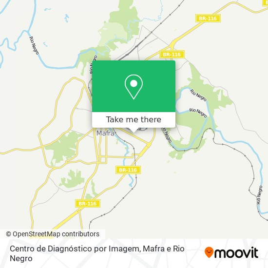 Mapa Centro de Diagnóstico por Imagem