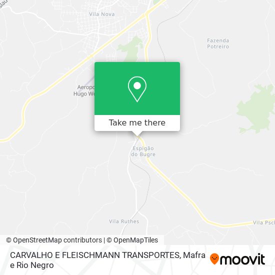 CARVALHO E FLEISCHMANN TRANSPORTES map