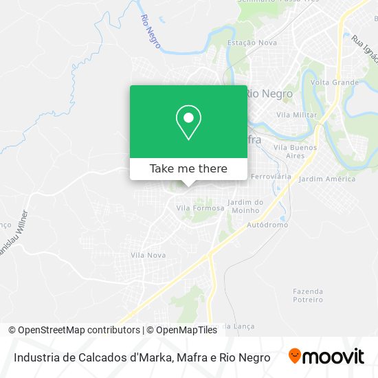 Industria de Calcados d'Marka map