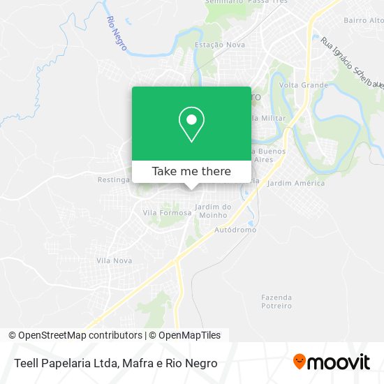 Teell Papelaria Ltda map