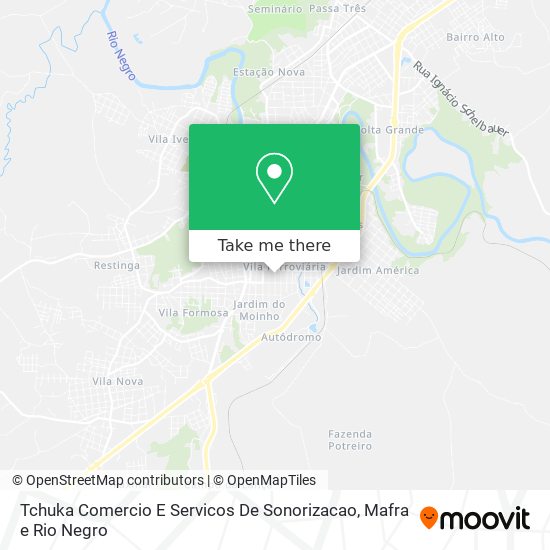 Tchuka Comercio E Servicos De Sonorizacao map