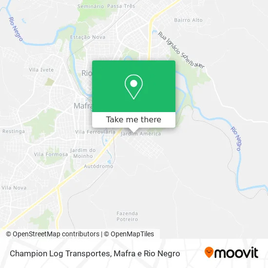 Champion Log Transportes map