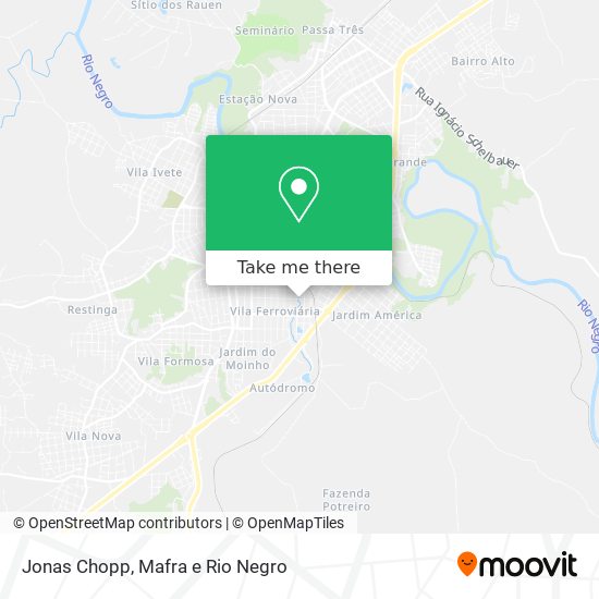 Mapa Jonas Chopp
