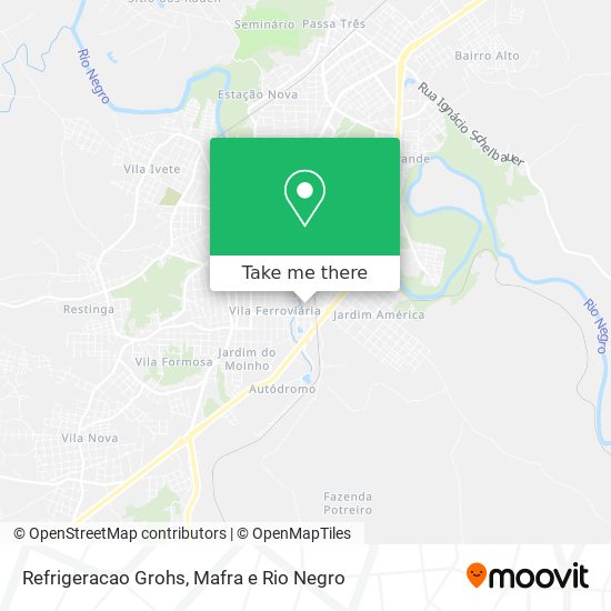 Mapa Refrigeracao Grohs