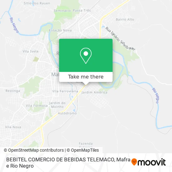 BEBITEL COMERCIO DE BEBIDAS TELEMACO map
