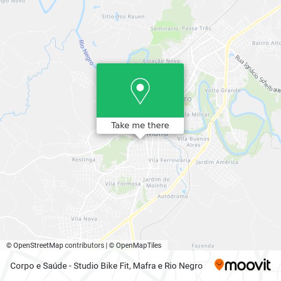 Mapa Corpo e Saúde - Studio Bike Fit