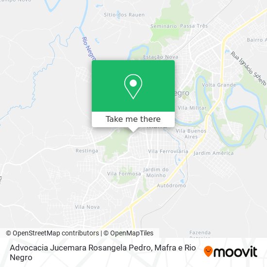 Advocacia Jucemara Rosangela Pedro map