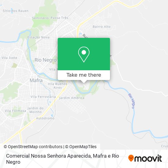 Comercial Nossa Senhora Aparecida map