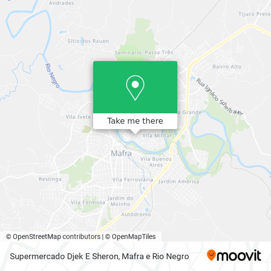 Supermercado Djek E Sheron map