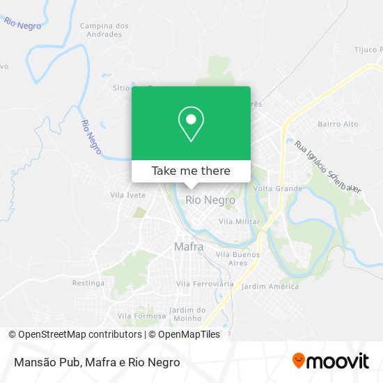 Mansão Pub map