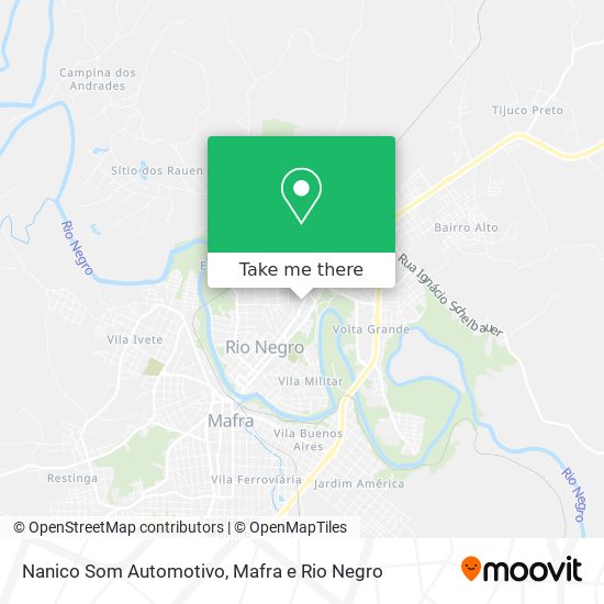 Mapa Nanico Som Automotivo