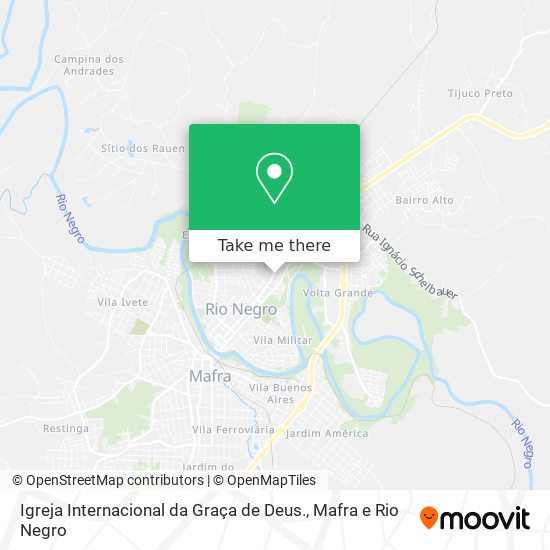 Igreja Internacional da Graça de Deus. map