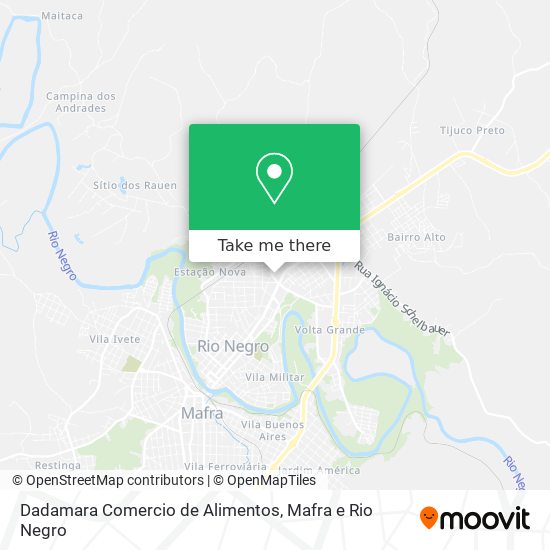 Dadamara Comercio de Alimentos map