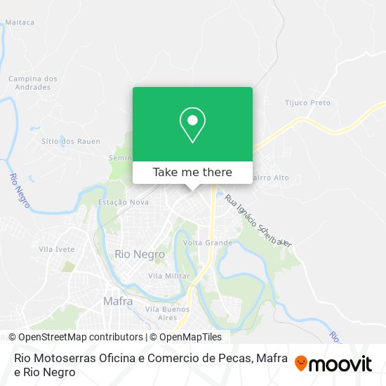 Rio Motoserras Oficina e Comercio de Pecas map