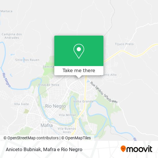 Aniceto Bubniak map
