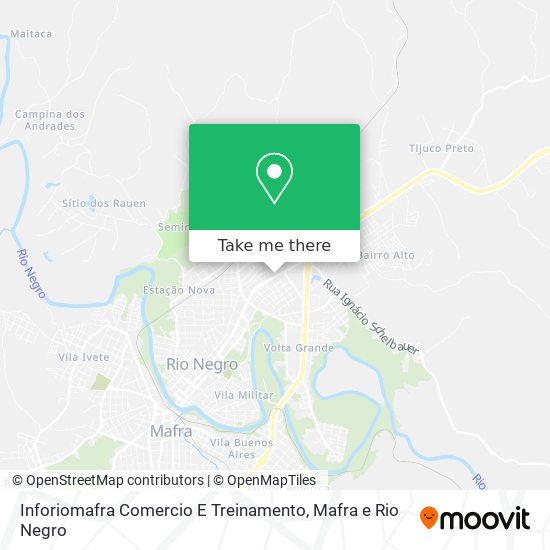 Inforiomafra Comercio E Treinamento map