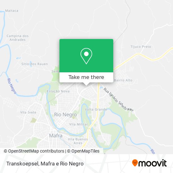 Mapa Transkoepsel