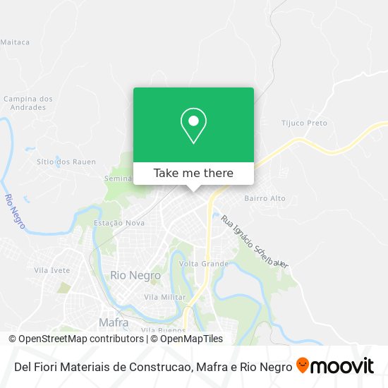 Del Fiori Materiais de Construcao map