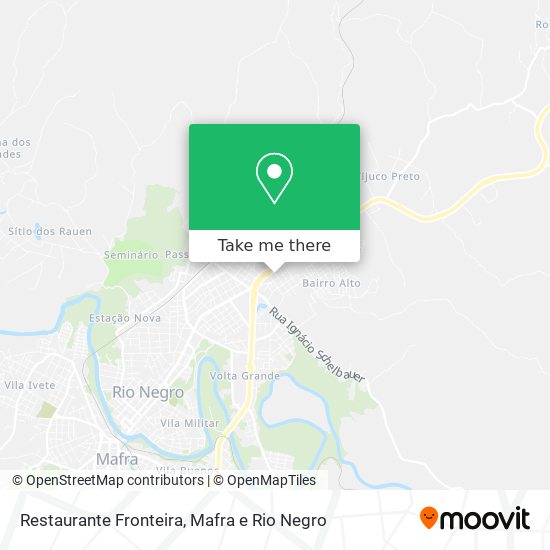 Restaurante Fronteira map