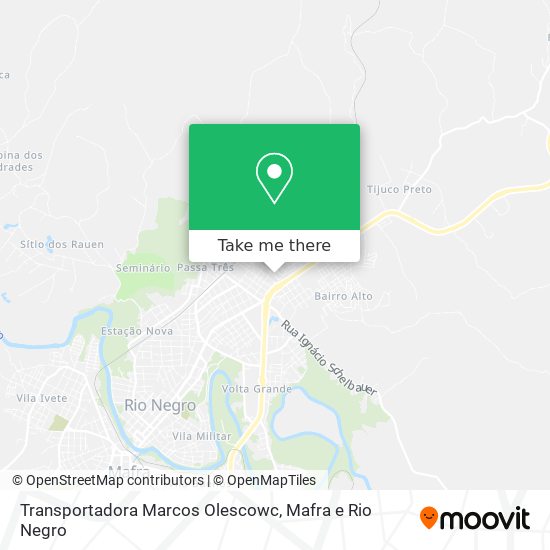 Transportadora Marcos Olescowc map