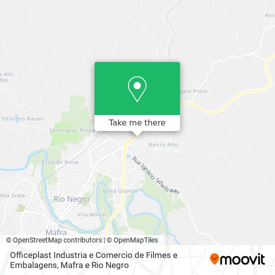 Mapa Officeplast Industria e Comercio de Filmes e Embalagens