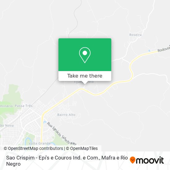 Sao Crispim - Epi's e Couros Ind. e Com. map