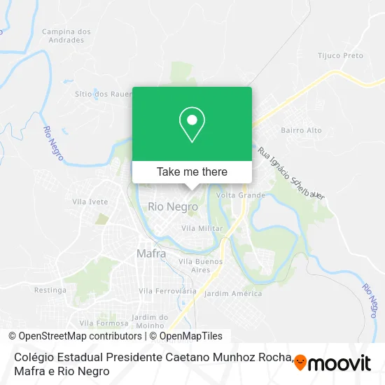 Colégio Estadual Presidente Caetano Munhoz Rocha map