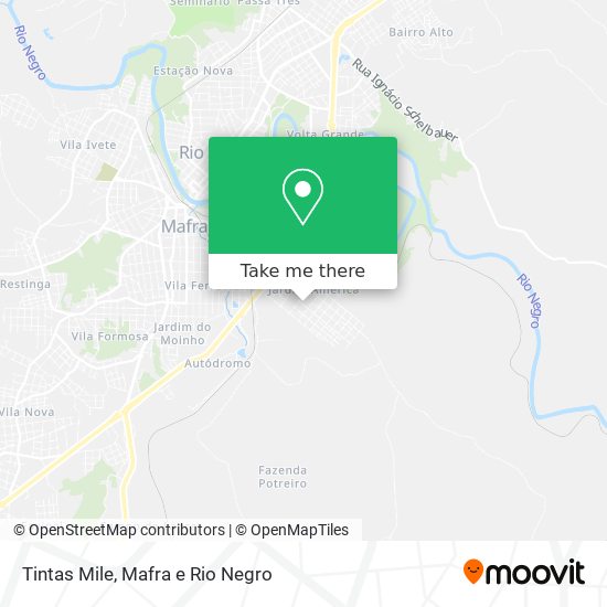 Mapa Tintas Mile