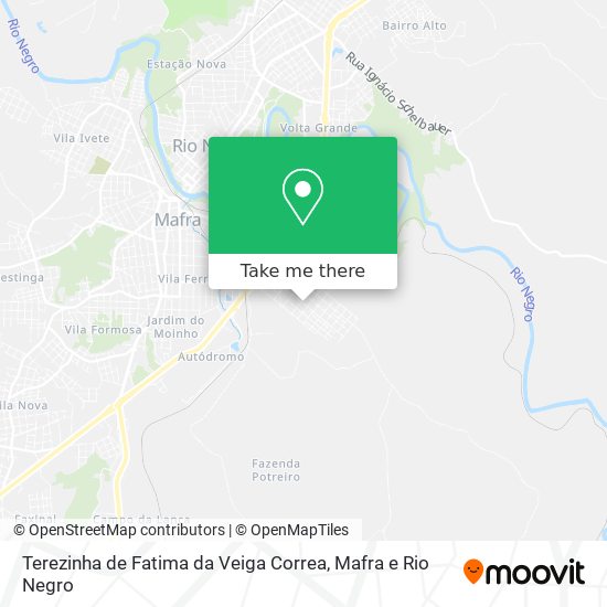 Terezinha de Fatima da Veiga Correa map