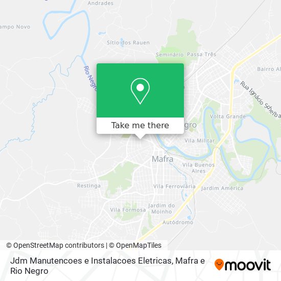 Jdm Manutencoes e Instalacoes Eletricas map