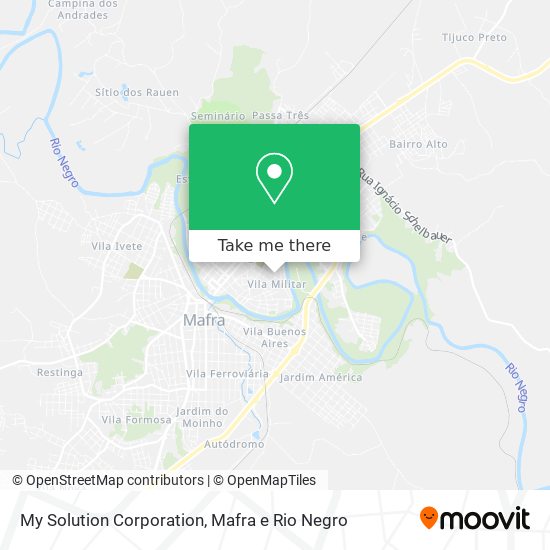 My Solution Corporation map